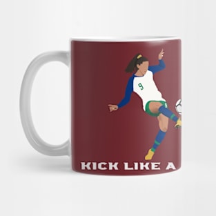 Kick Like a Girl Mug